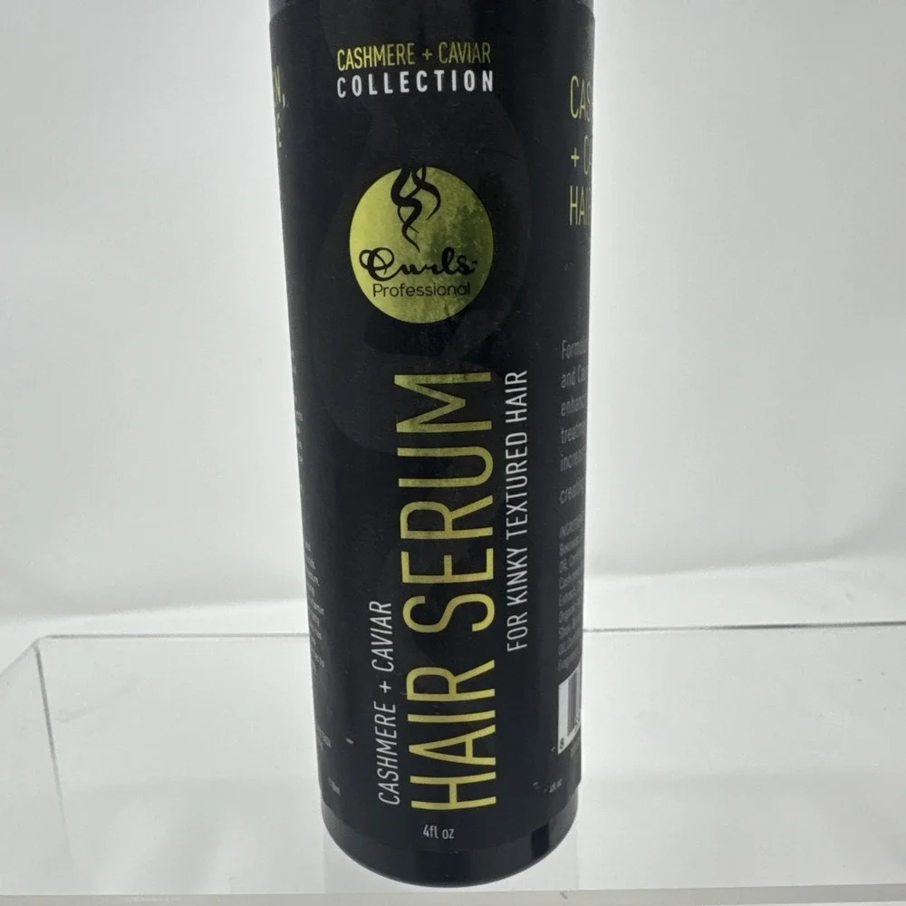 4 Curls Professional Cashmere & Caviar Collection Hair Serum 4oz each